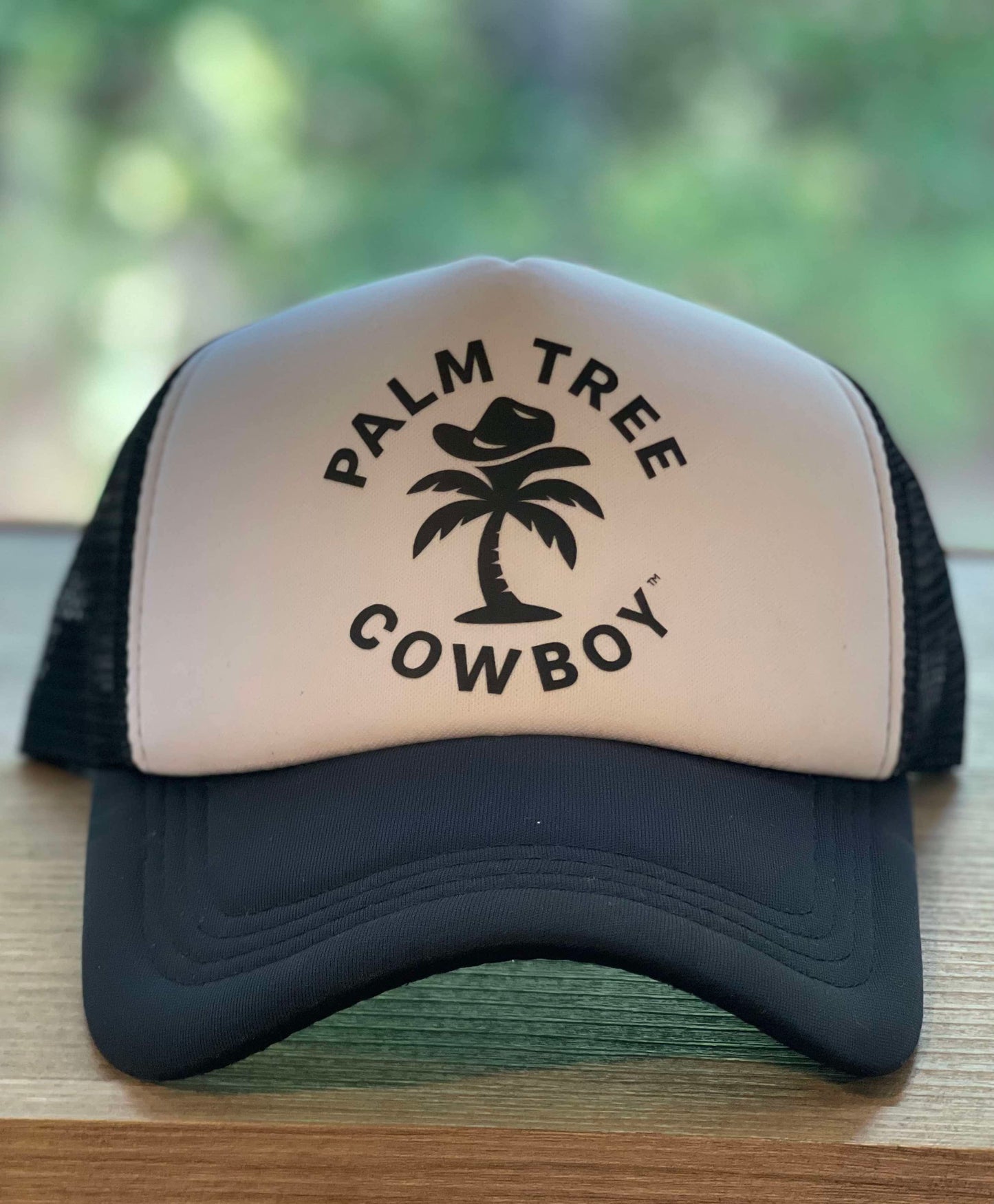 OG Palm Tree Cowboy Trucker Hat