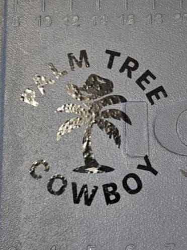 OG Palm Tree Cowboy Decal