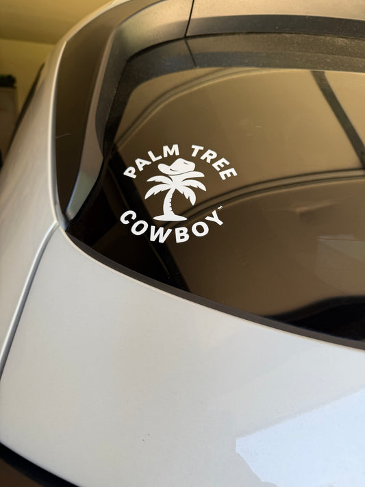 OG Palm Tree Cowboy Decal